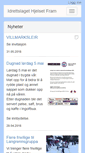 Mobile Screenshot of hjelsetfram.no